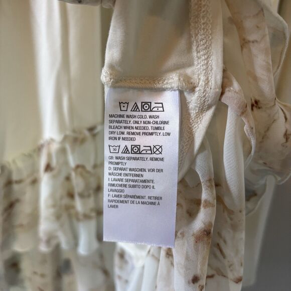 Logo By Lori Goldstein Cardigan Ivory Long Sleeve Kimono Minimalist Sz Large - Picture 7 of 9